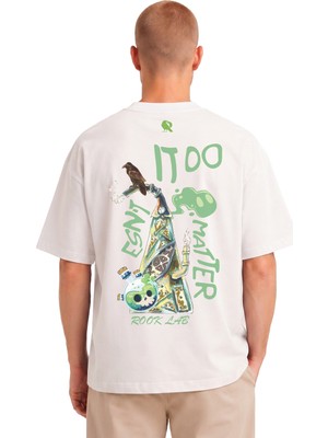 Rook Labs Ön ve Arka Dijital Baskılı T Shirt - Erkek