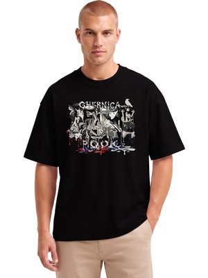 Rook Guernica Dtf Baskılı T Shirt - Erkek