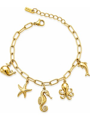 Charmlucky Çelik Deniz Atı Charm Halhal