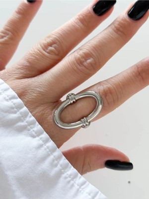 Charmlucky Düğüm Oval Yüzük