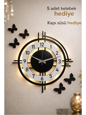 Nomikase Dekoratif Ahşap ve Işıklandırmalı Modern Duvar