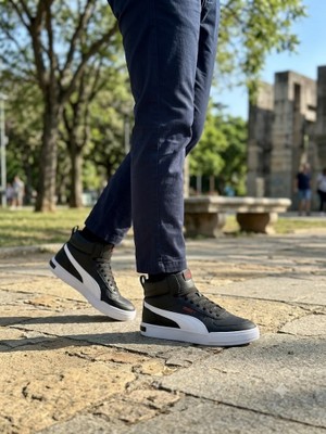 Puma Caven Mıd Fur Jr 401833 02 Sneaker