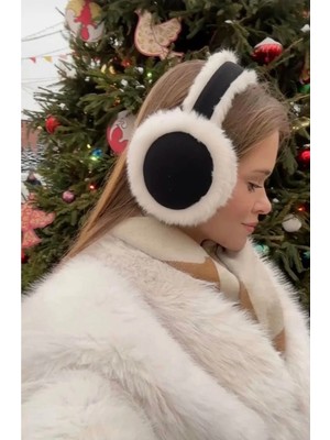 Charmlucky Peluş Kulaklık-Katlanabilir