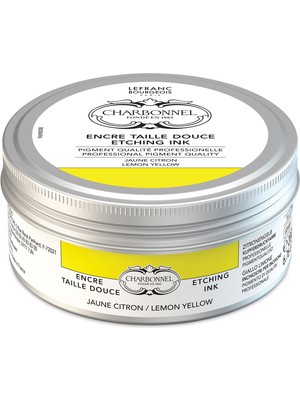 Lefranc&Bourgeois : Charbonnel : Baskı & Gravür Mürekkebi : 200 ml : Lemon Yellow