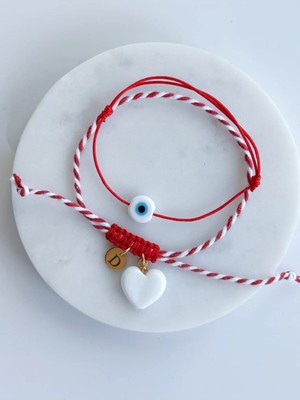 Charmlucky Murano Kalp Charm Marteniçka Bileklik