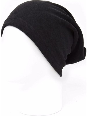 Eleven Markets Unisex Siyah Polar Boyunluk & Bere