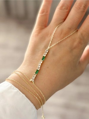 Charmlucky Yeşil Taşlı Şahmeran