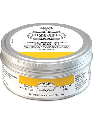 Lefranc&Bourgeois : Charbonnel : Baskı & Gravür Mürekkebi : 200 ml : Deep Yellow