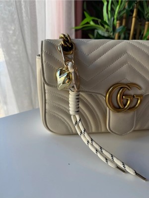 Charmlucky Ip Kalp Çanta Charm Aksesuarı