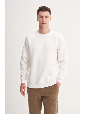 Cazador 53395 Erkek Bisiklet Yaka Sweatshirt