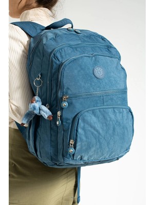 Gp Gues Polo Unisex Büyük Boy Su Geçirmez Okul Çantası
