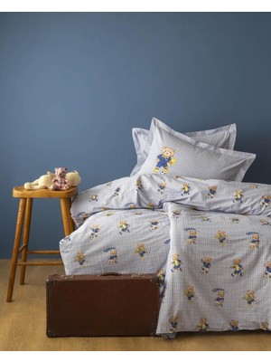 Apricitas Home Mıshka Blue Tek Kişilik Complete Set