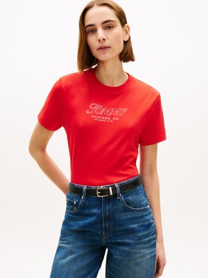 Tommy Hilfiger Tılt Graphıc Reg C-N