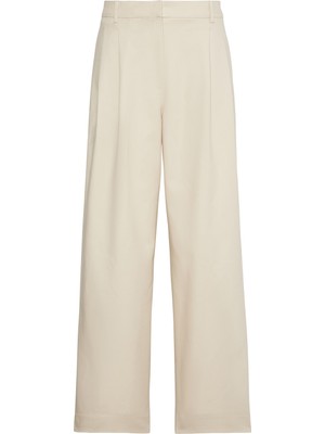 Calvin Klein Stretch Chıno W/ Pleat - Wıde Le