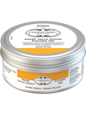 Lefranc&Bourgeois : Charbonnel : Baskı & Gravür Mürekkebi : 200 ml : Indian Yellow