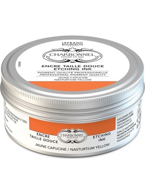 Lefranc&Bourgeois : Charbonnel : Baskı & Gravür Mürekkebi : 200 ml : Nasturtium Yellow