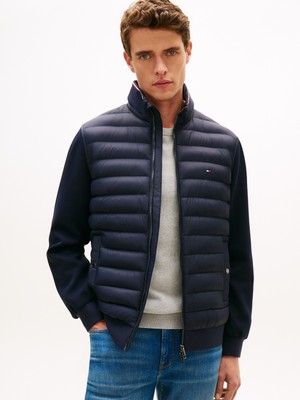 Tommy Hilfiger Mıx Medıa Ess Rwb Stand Collar
