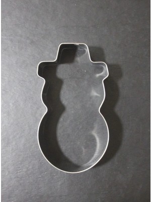 Depposite Metal Kurabiye Kalıbı Kardanadam 10X5 cm