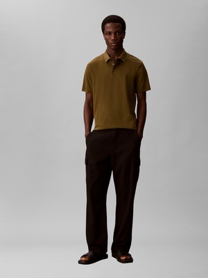 Calvin Klein Ss Supıma Chest Emb