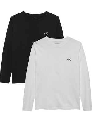 Calvin Klein Erkek Çocuk 2'li Tişört IB0IB02255