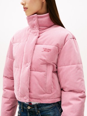 Tommy Hilfiger Tjw Cord Puffer Jacket Ext