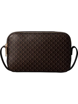 Calvin Klein Emblem Aop Elongated Camera Bag