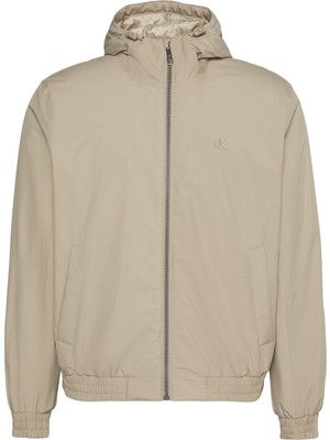 Calvin Klein Ls Hooded Rıpstop Harrıngton Jkt