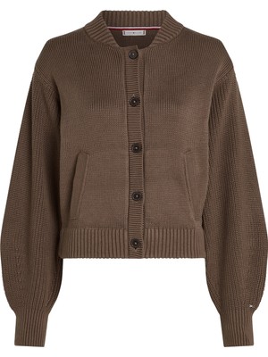 Tommy Hilfiger Co Jersey Mıd Gg Ls Bomber Cardı