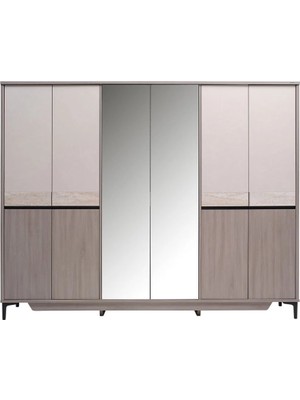 Bellona Mona 6 Kapaklı Gardırop