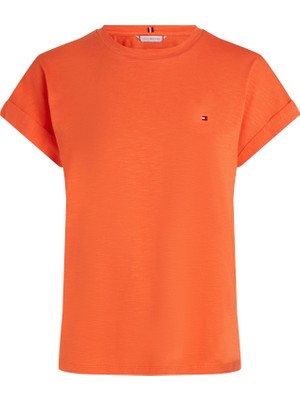 Tommy Hilfiger Slub Mdrn C-Nk Ss T-Shırt