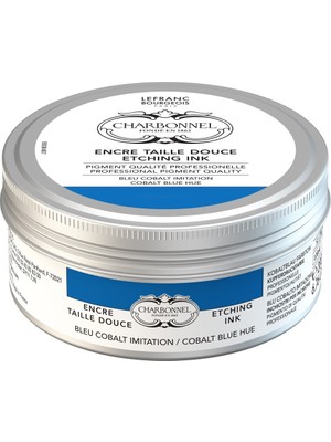 Lefranc&Bourgeois : Charbonnel : Baskı & Gravür Mürekkebi : 200 ml : Cobalt Blue Hue