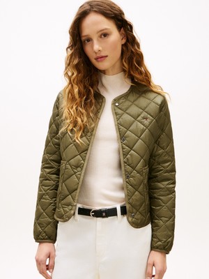 Tommy Hilfiger Lw Padded Reg Quılted Jacket