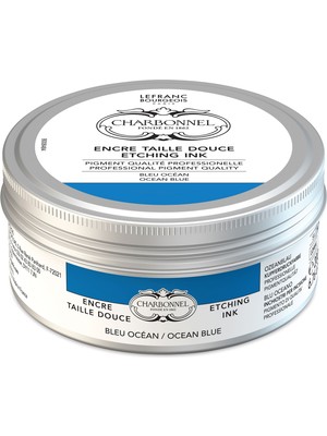 Lefranc&Bourgeois : Charbonnel : Baskı & Gravür Mürekkebi : 200 ml : Ocean Blue