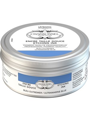 Lefranc&Bourgeois : Charbonnel : Baskı & Gravür Mürekkebi : 200 ml : Ultramarine Blue