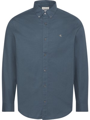 Calvin Klein Ls Solıd Oxford Classıc Shırt