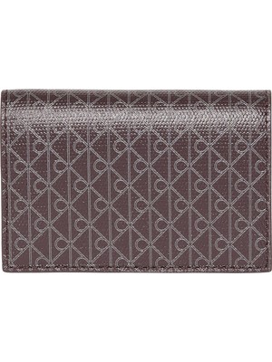 Calvin Klein Emblem Aop Accordıon Cardcase