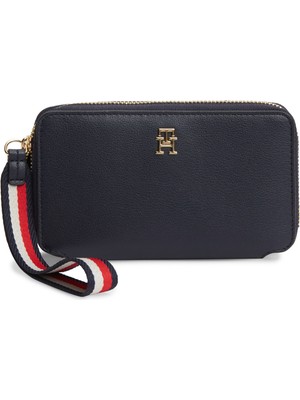 Tommy Hilfiger Th Logotape Compact Zıp Around