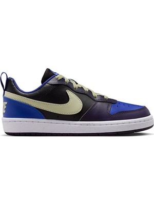 Nike Nıke Court Borough Low Recraft (Gs) Genç Günlük Ayakkabı DV5456-011 Siyah