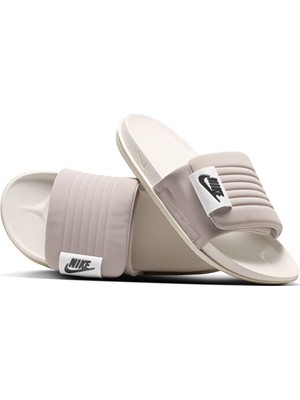 Nike Nıke Offcourt Adjust Slıde Unisex Terlik DQ9624-009 Krem