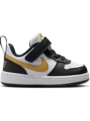 Nike Nıke Court Borough Low Recraft (Td) Bebek Günlük Ayakkabı DV5458-008 Siyah