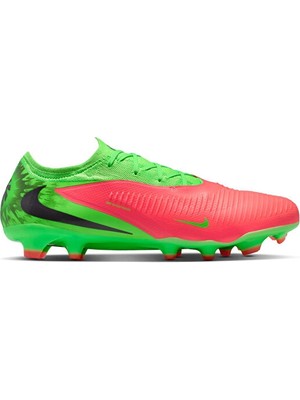 Nike Nıke Phantom 6 Low Pro Fg Eh Erkek Çim Zemin Kramponu IB3094-603 Kırmızı