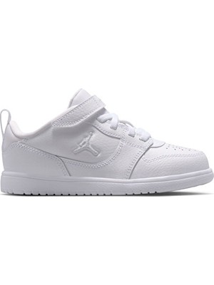 Nike Nıke Jordan Court Connect Low (Ps) Çocuk Günlük Ayakkabı IQ6046-100 Beyaz