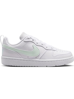 Nike Nıke Court Borough Low Recraft (Gs) Genç Günlük Ayakkabı DV5456-138 Beyaz