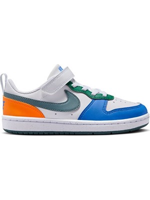 Nike Nıke Court Borough Low Recraft (Ps) Çocuk Günlük Ayakkabı DV5457-140 Çok Renkli