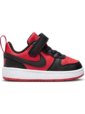 Nike Nıke Court Borough Low Recraft (Td) Bebek Günlük Ayakkabı DV5458-600 Kırmızı