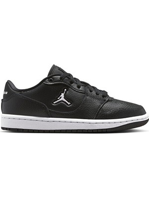 Nike Nıke Jordan Court Connect Low (Gs) Genç Günlük Ayakkabı IQ6016-001 Siyah