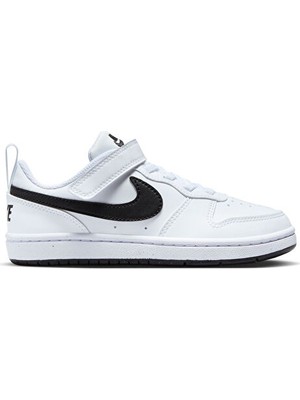 Nike Nıke Court Borough Low Recraft Çocuk Günlük Ayakkabı DV5457-104 Beyaz