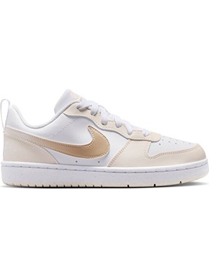Nike Nıke Court Borough Low Bball (Gs) Genç Günlük Ayakkabı IR5462-100 Beyaz