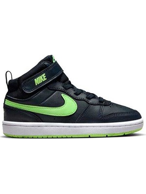Nike Nıke Court Borough Mıd 2 (Psv) Çocuk Günlük Ayakkabı CD7783-403 Lacivert
