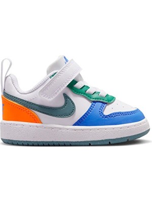 Nike Nıke Court Borough Low Recraft (Td) Bebek Günlük Ayakkabı DV5458-140 Çok Renkli